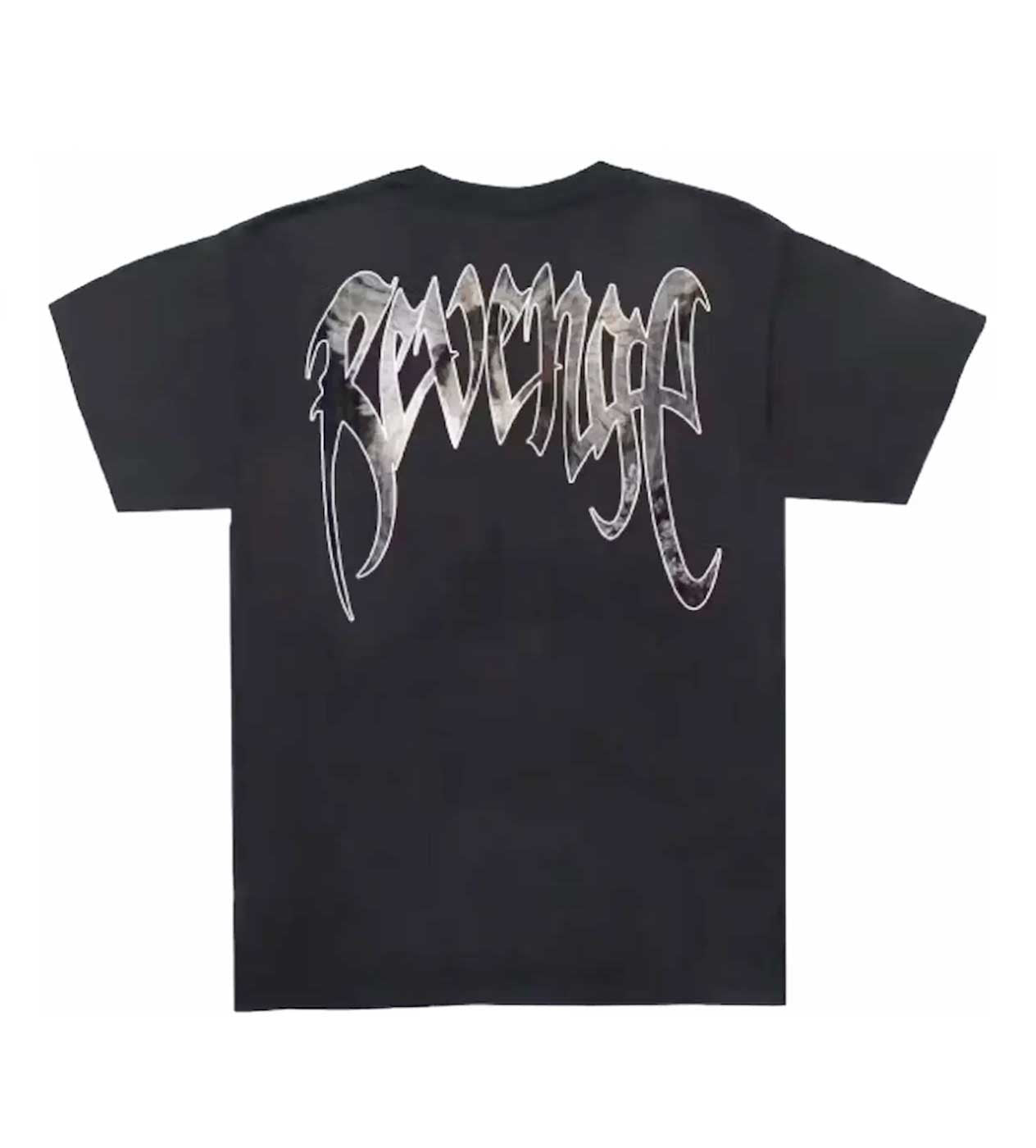 Revenge Angel's Kiss Tee Vintage Black