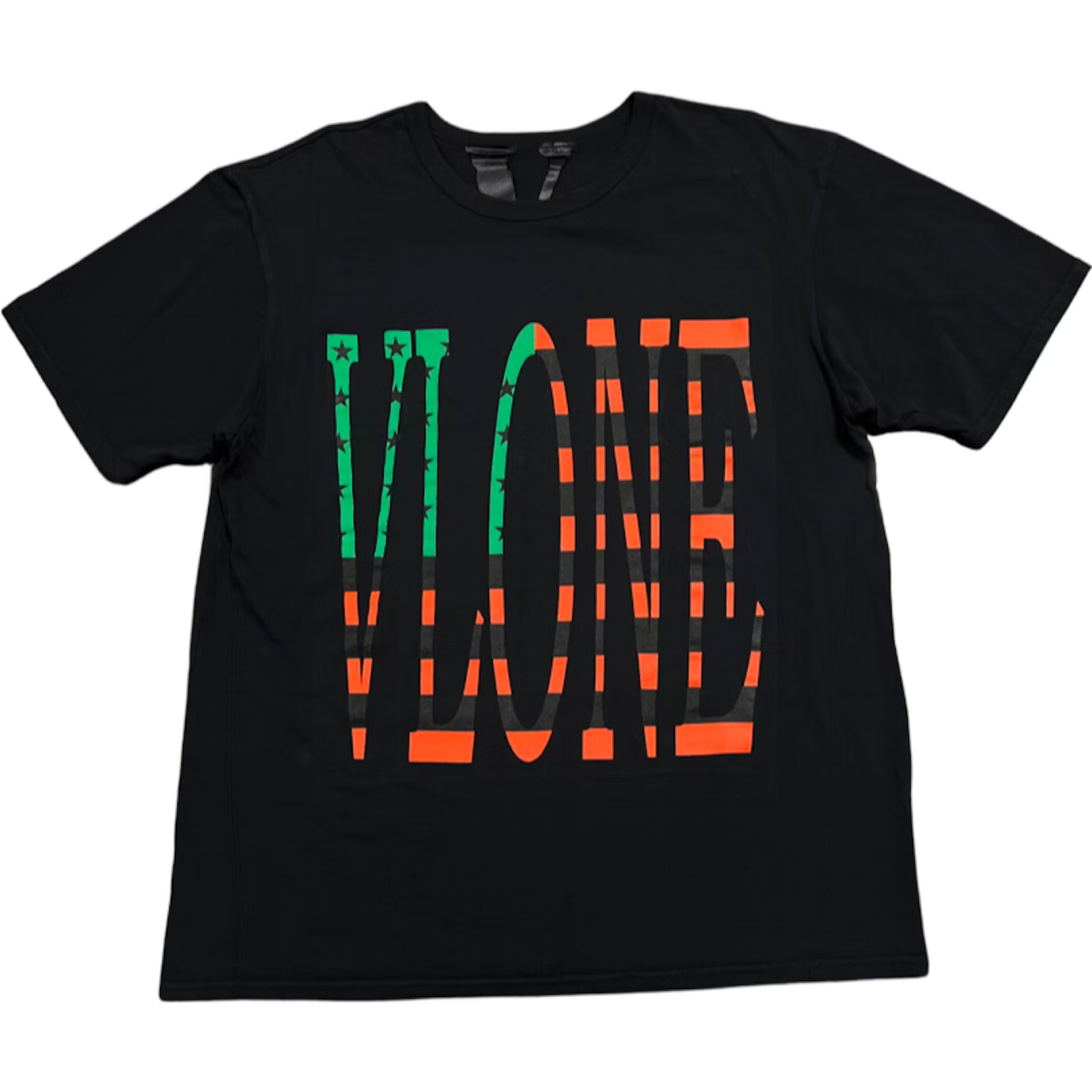 Vlone Power Staple Black Tee